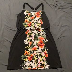Summer floral short dress